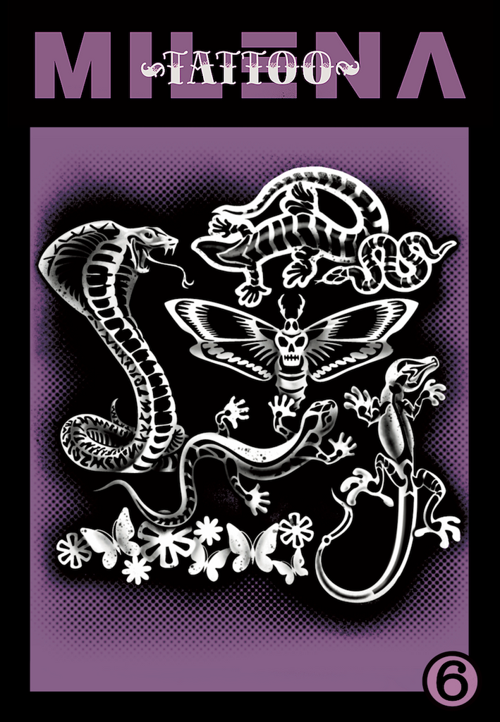 Milena, Airbrush, No.6 Reptiles