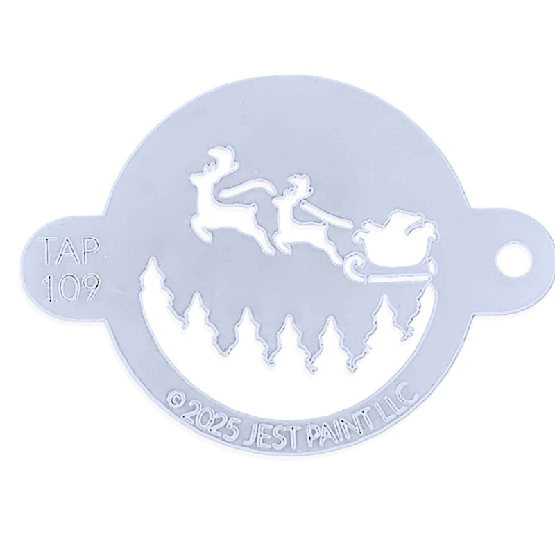 Tap Stencil, Santa's Flight