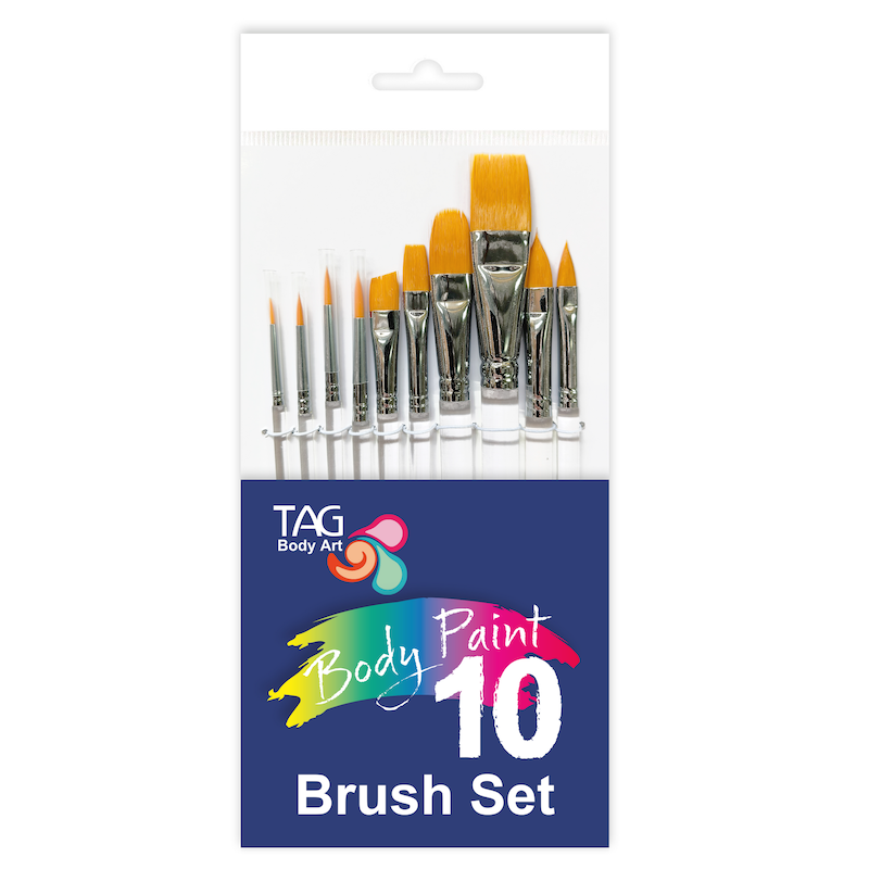 Tag, Brush Set, 10 piece