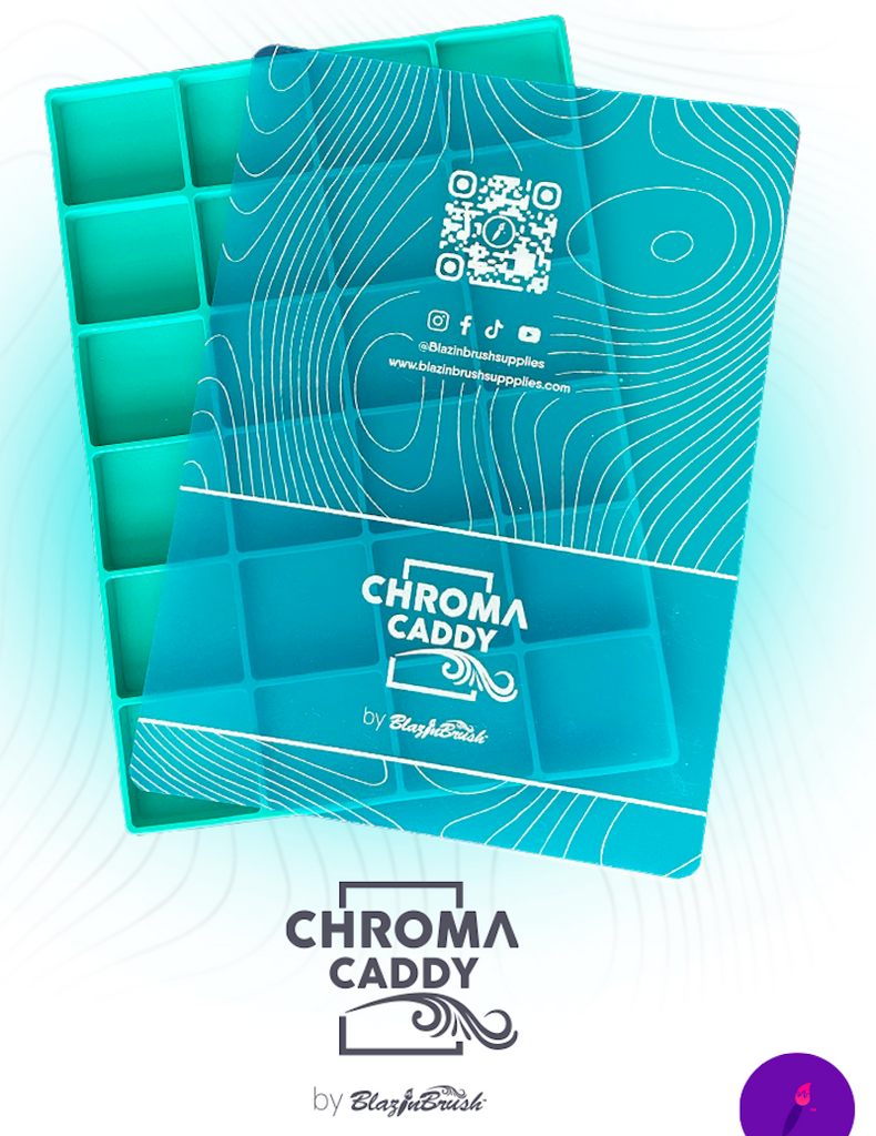 Blazin Brush, Chroma Caddy Ultra Marine