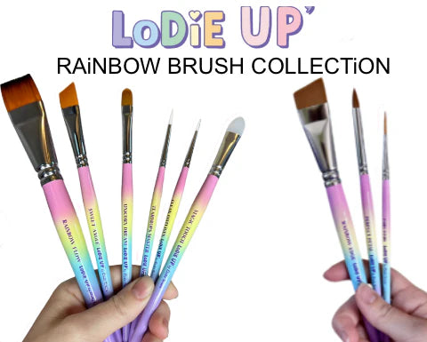 Lodie Up, Rainbow Brush Collection x 9