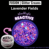 Fusion, Glitter Cream 10ml, Lavender Fields
