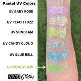 Vivid, Gleam Glitter Cream 10g, Candy Cloud