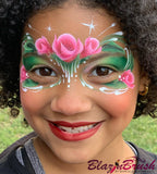 Blazin Brush, Angle, Long 3/4"