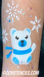 Ooh Stencils, Polar Bear