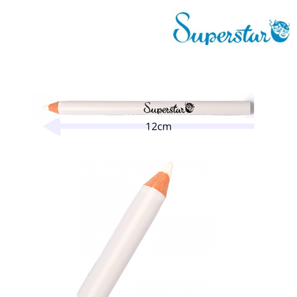 Superstar, Make Up Pencil, White