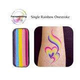 Facepainting Hub, Rainbow Onestroke