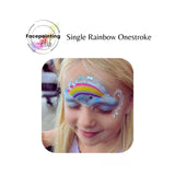 Facepainting Hub, Rainbow Onestroke