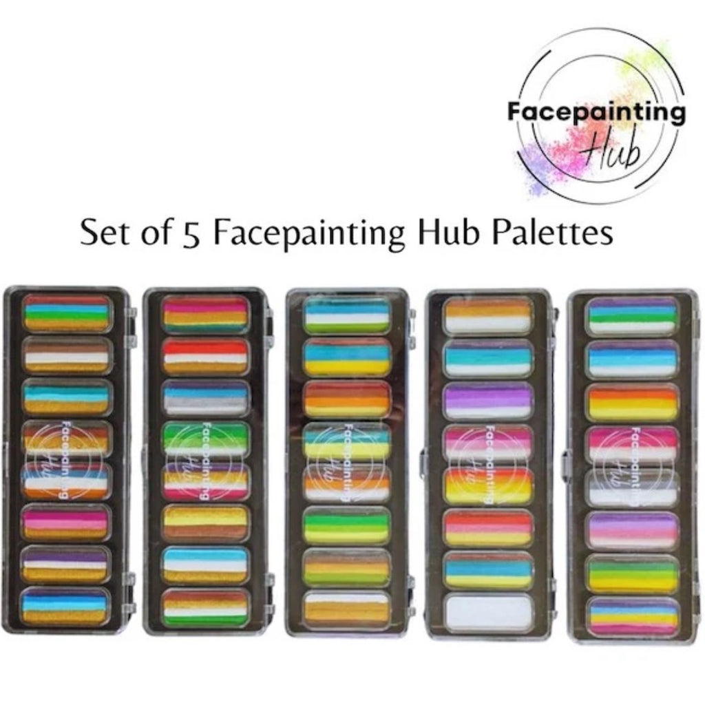 Facepainting Hub, All 5 Palettes