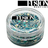 Fusion, Glitter Cream 10ml, Beach Breeze