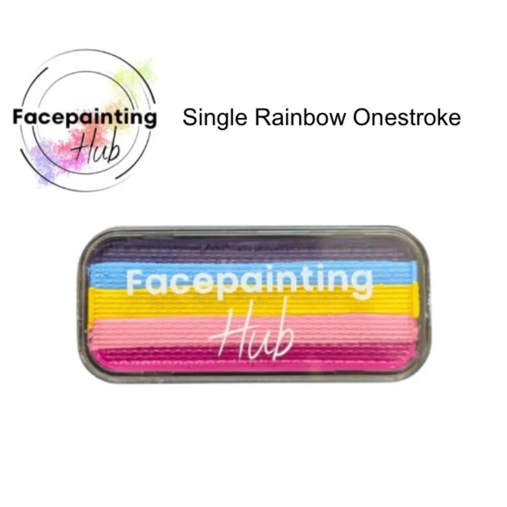 Facepainting Hub, Rainbow Onestroke