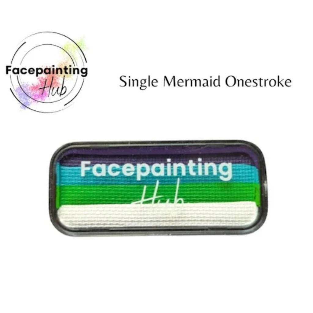 Facepainting Hub, Mermaid Onestroke