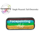 Facepainting Hub, Peacock Onestroke