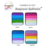 Facepainting Hub, Splitcake, Set of 4