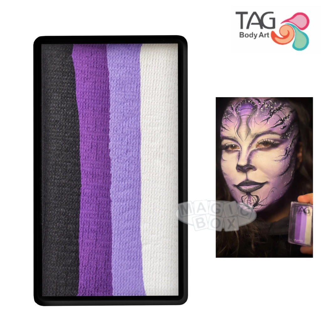 Tag, 1 Stroke Split Cake, Black Iris