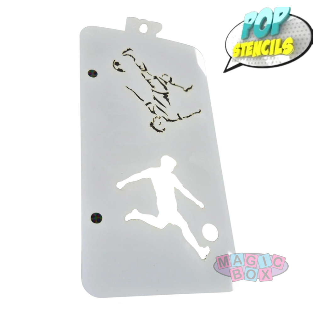 Pop Stencil Midi, Footballer