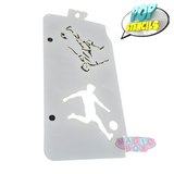 Pop Stencil Midi, Footballer