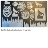 Milena, Airbrush, No.8 Wolf