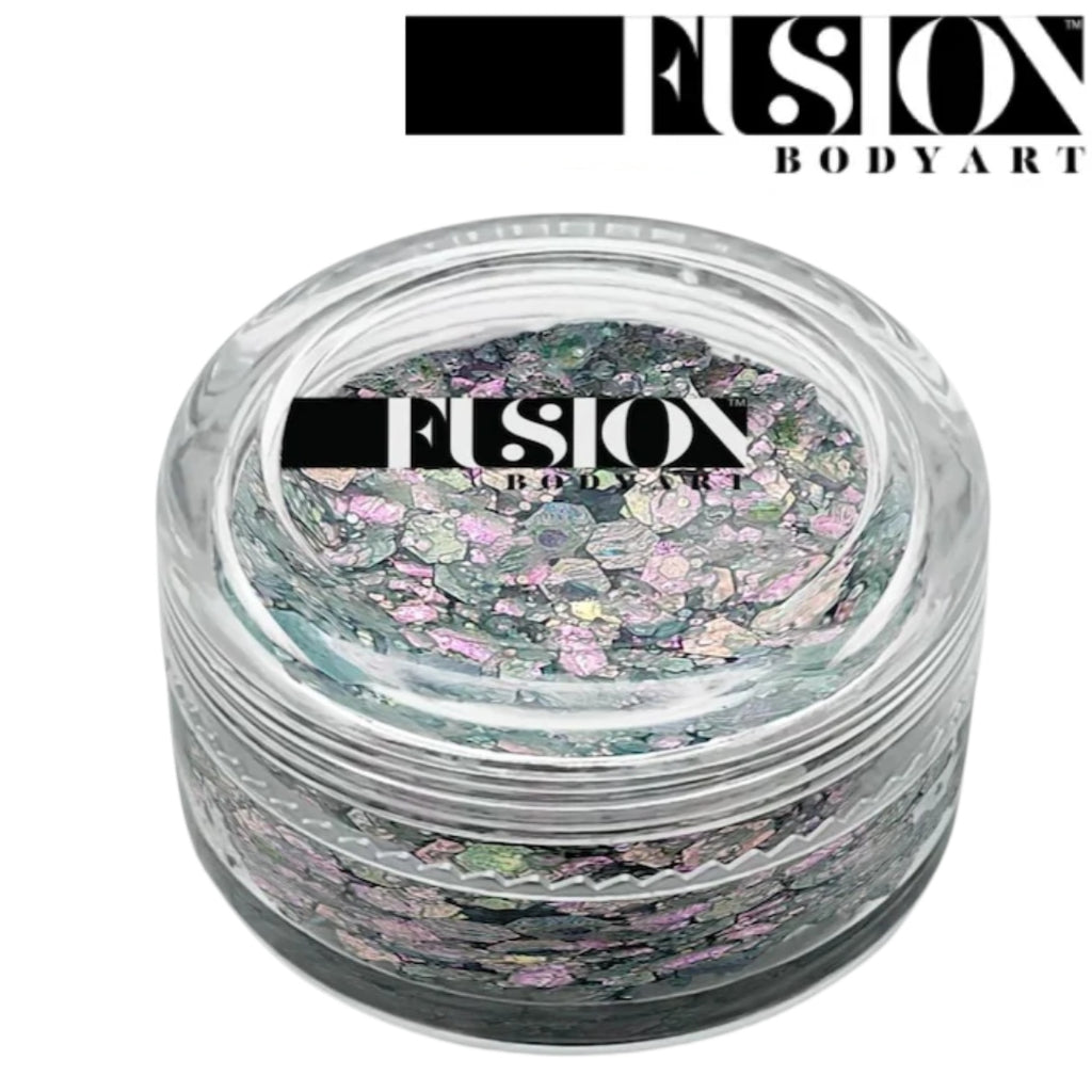 Fusion, Glitter Cream 10ml, Ice Magic