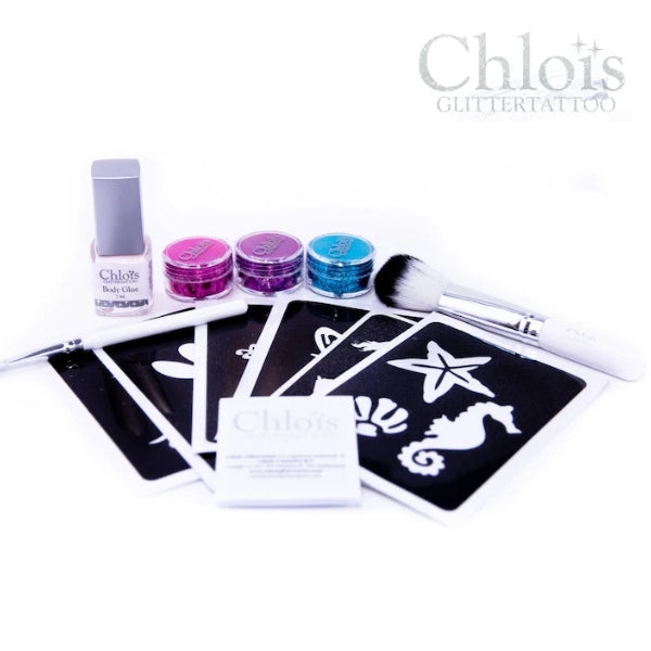 Chloïs Glitter Tattoo Kits, Girl