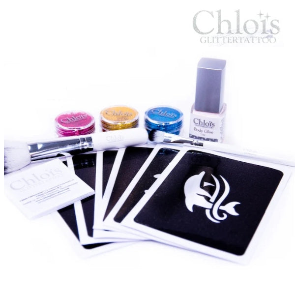 Chloïs Glitter Tattoo Kits, Mixed