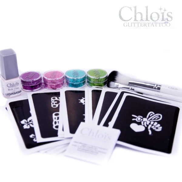 Chloïs Glitter Tattoo Kits, Young Sweets