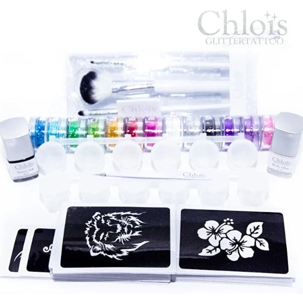 Chloïs Glitter Tattoo Kits, Festival