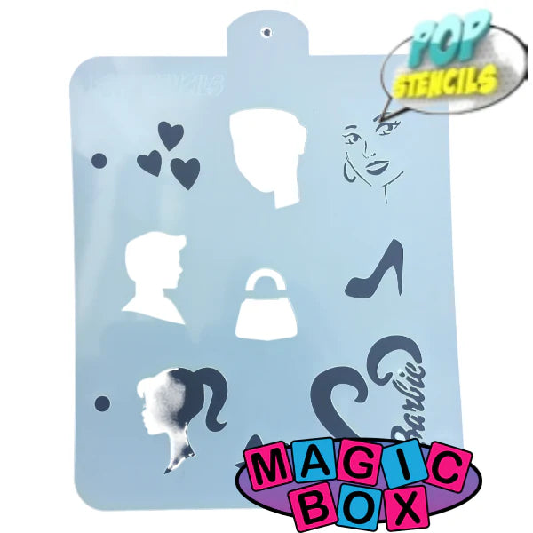 Pop Stencil Maxi,Doll Face