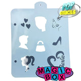 Pop Stencil Maxi,Doll Face