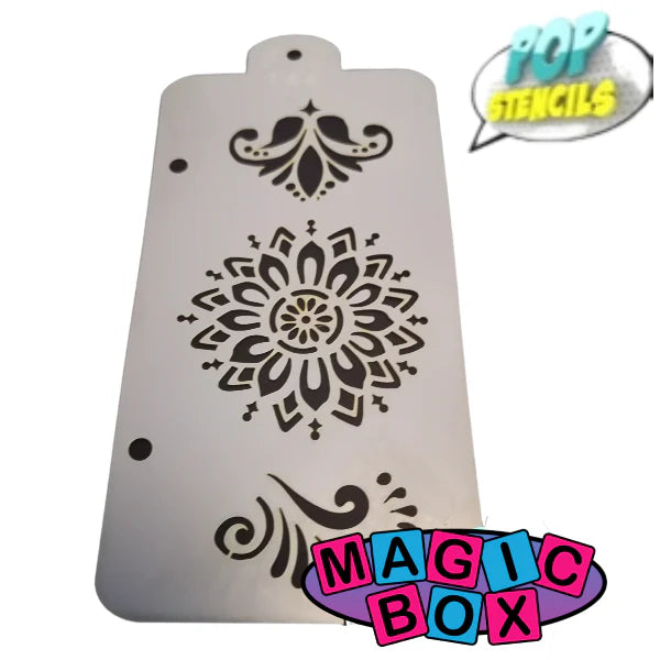 Pop Stencil Mini, Henna Mandala