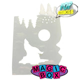 Pop Stencil Maxi, Howling Wolf