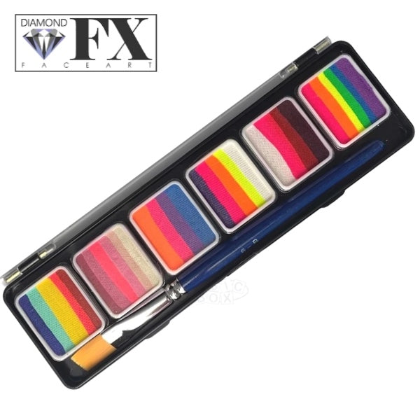 Dfx, 6g Glow, Neon-Metallic Palette x 6