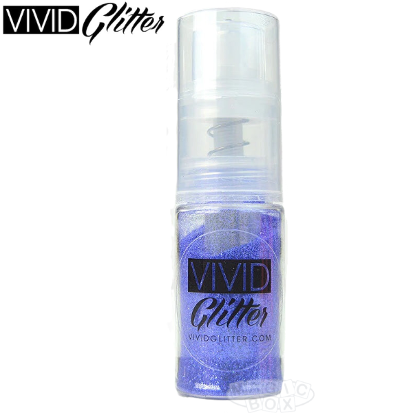 Vivid, Glitter Spray Pumps, Jazz Violet