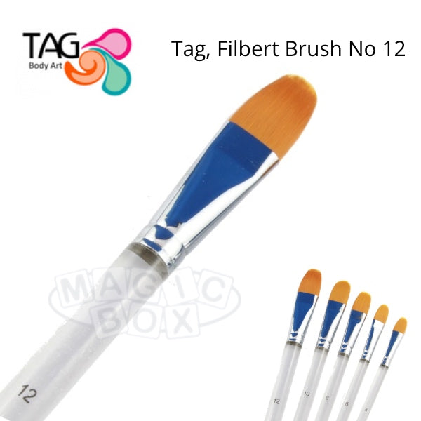 Tag, Filbert Brush No 12