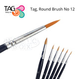 Tag, Round Brush No 12