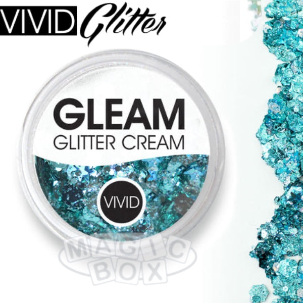 Vivid, Gleam Glitter Cream 10g, Angelic Ice