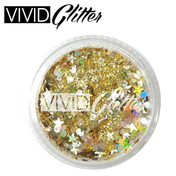 Vivid, Chunky Mix, 30g Gold Dust