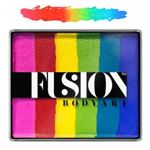 Fusion, Rainbow Cake, Bright Rainbow