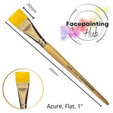 Facepainting Hub, Azure, Flat, 1"