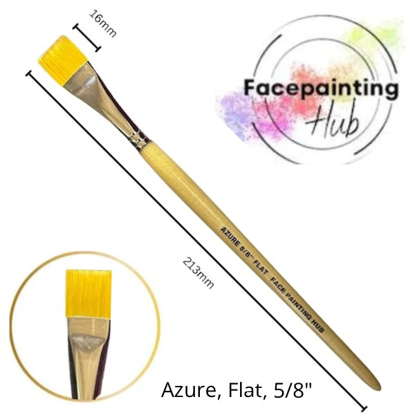 Facepainting Hub, Azure, Flat, 5/8"