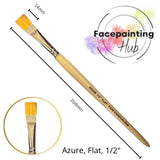 Facepainting Hub, Azure, Flat, 1/2"