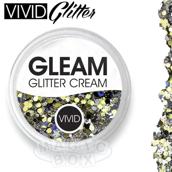 Vivid, Gleam Glitter Cream 30g, Gala