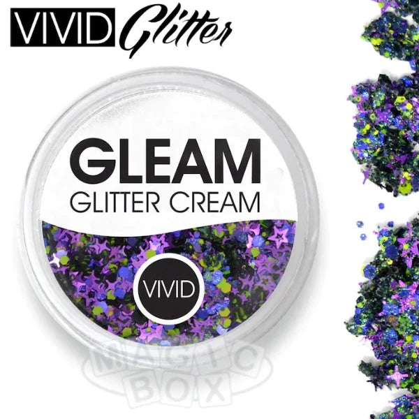 Vivid, Gleam Glitter Cream 10g, Infinity