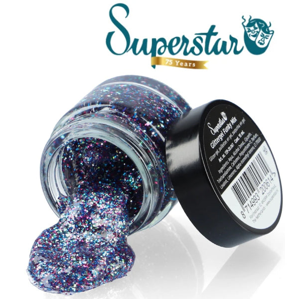 Superstar Gel Glitter, Funky Mix