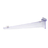 Acrylic Slatwall Glass Shelf Brackets