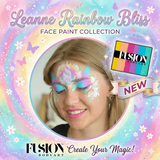 Fusion, Rainbow Cake, Leanne's Rainbow Bliss