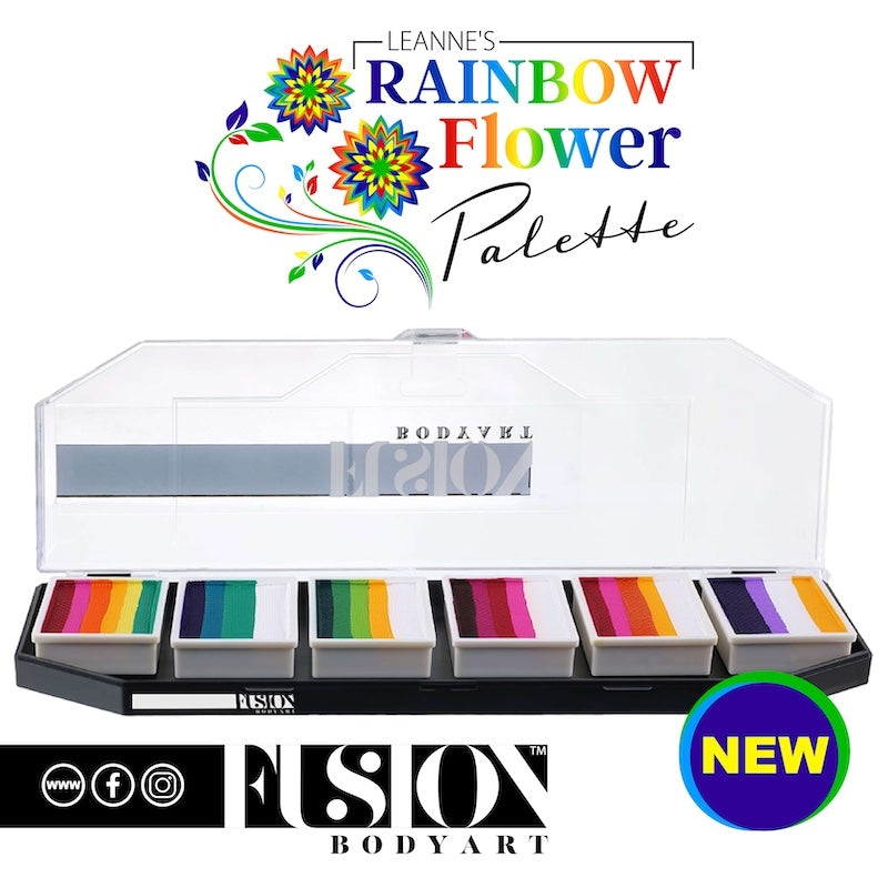 Leanne's Flower Rainbow Palette