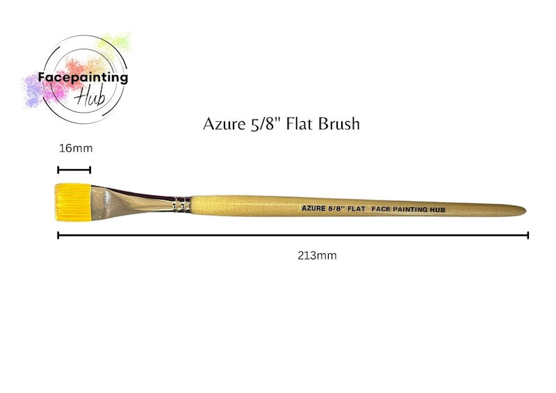 Facepainting Hub, Azure, Flat, 5/8"