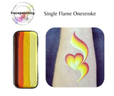 Facepainting Hub, Flame Onestroke