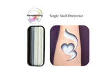 Facepainting Hub, Skull Onestroke